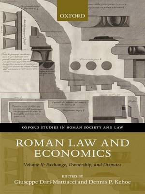 cover image of Roman Law and Economics